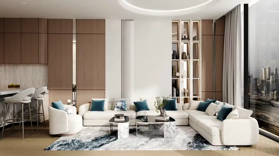 Binghatti Circle: interior living, photo 9 of 12
