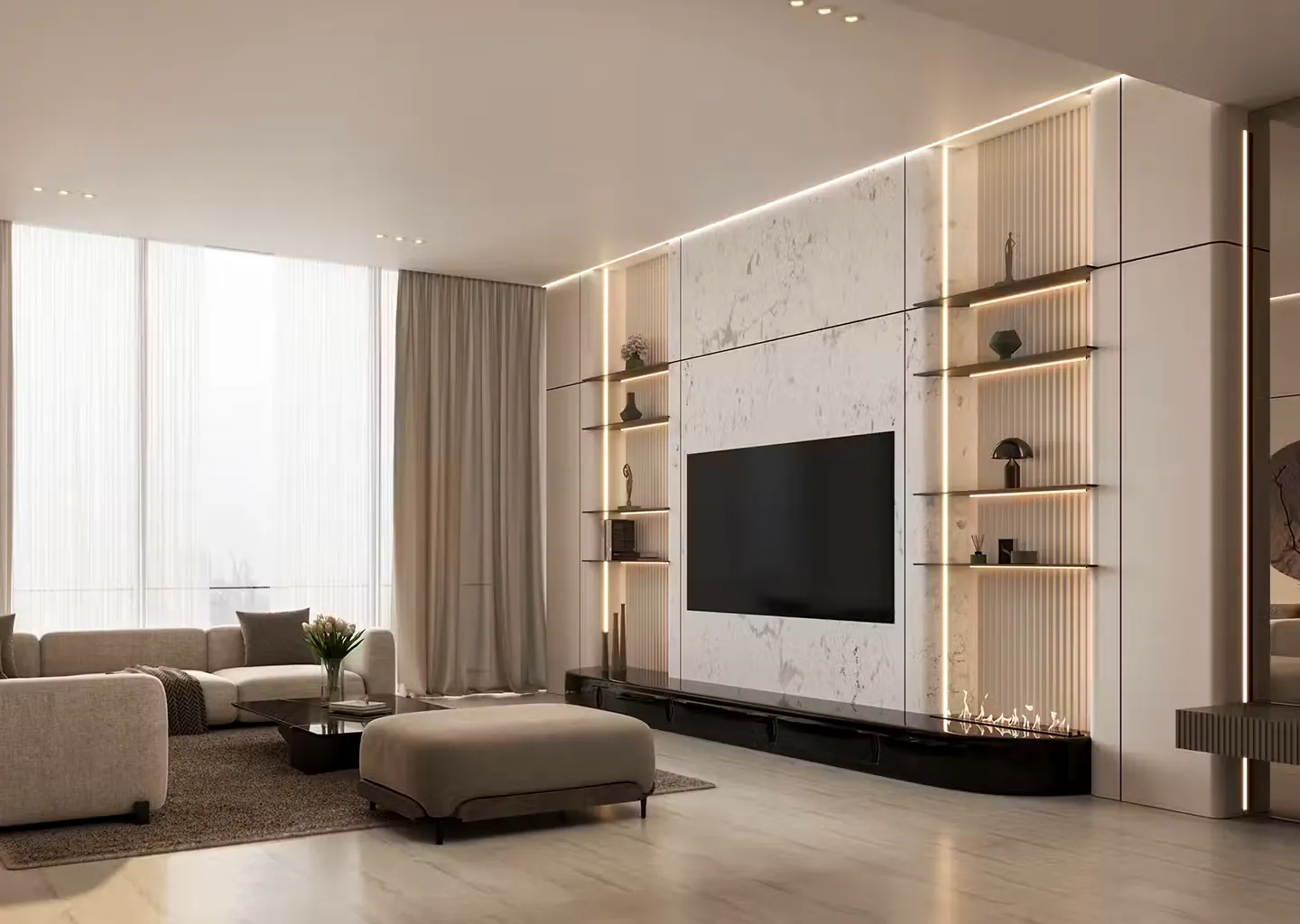 Binghatti Elite: interior living, photo 7 of 12