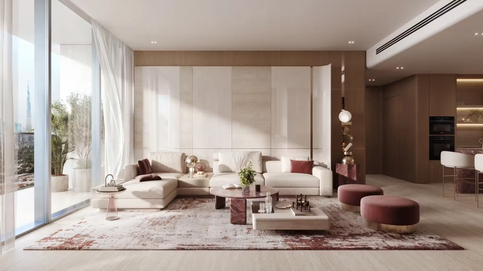 Binghatti Etherea: interior living, photo 6 of 12