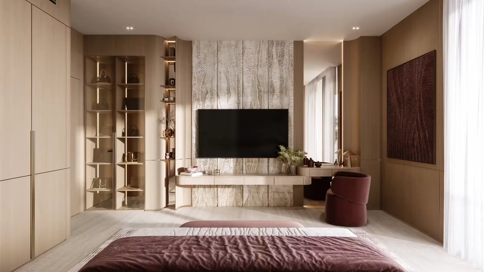 Binghatti Etherea: interior bedroom, photo 8 of 12
