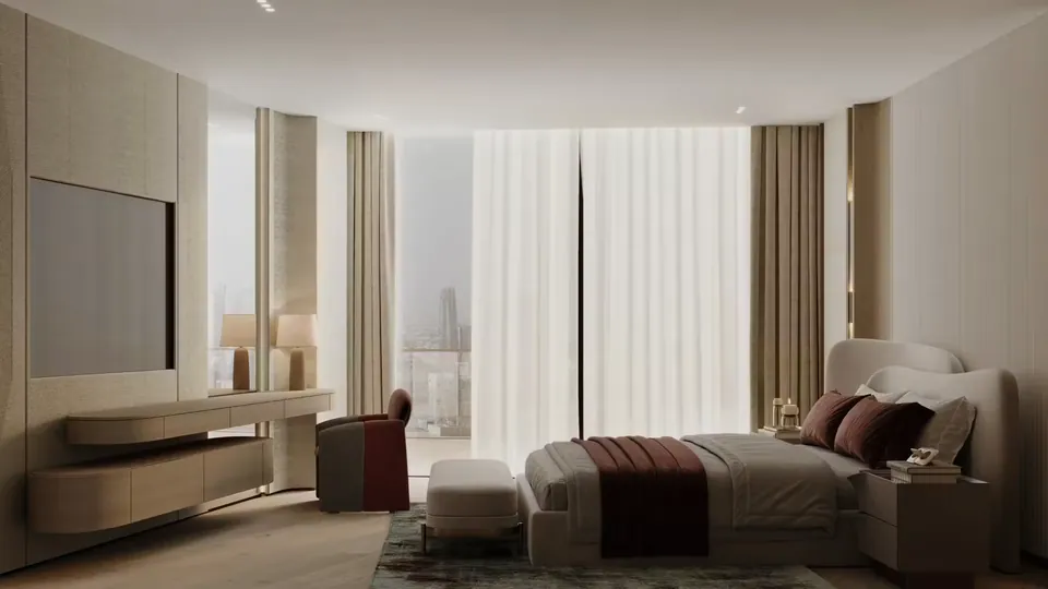 Binghatti Flare: interior bedroom, photo 11 of 12