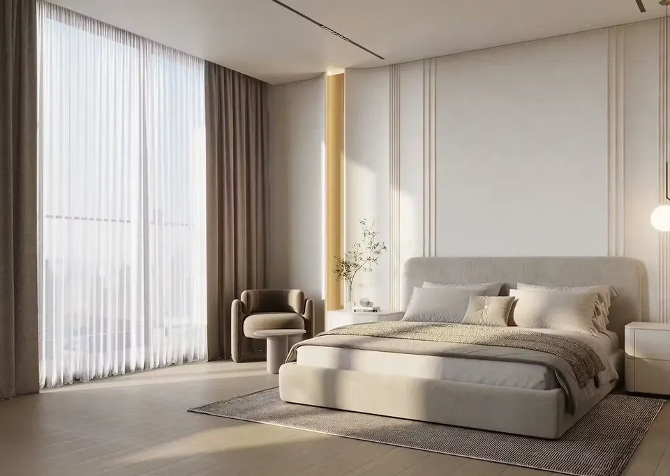 Binghatti Hills: interior bedroom, photo 8 of 12