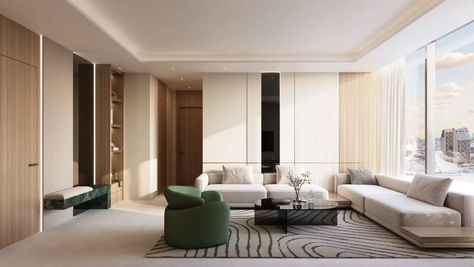 Binghatti Hillside: interior bedroom, photo 8 of 12