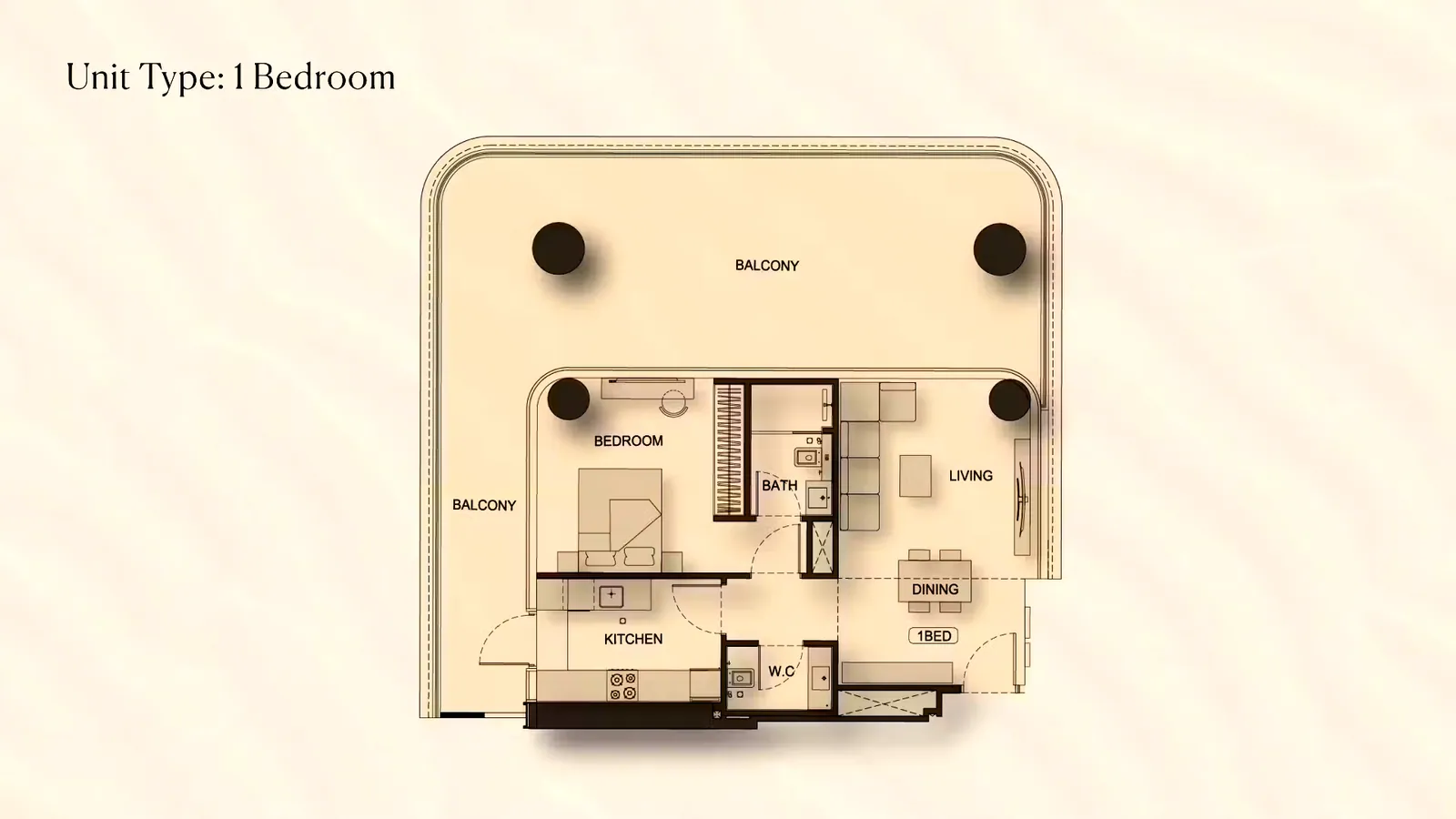 Binghatti Hillside: floorplan, photo 12 of 12