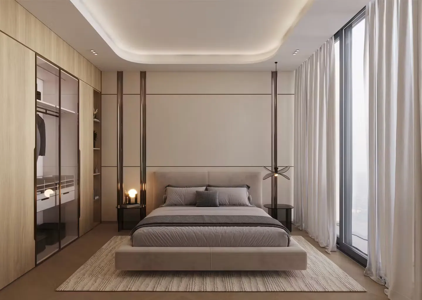 Binghatti Hillviews: interior bedroom, photo 7 of 12