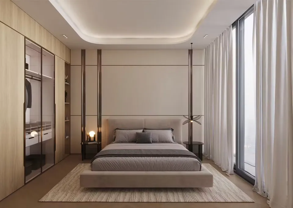Binghatti Hillviews: interior bedroom, photo 7 of 12
