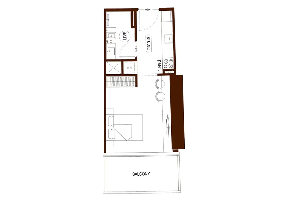 Binghatti Hillviews: floorplan, photo 11 of 12