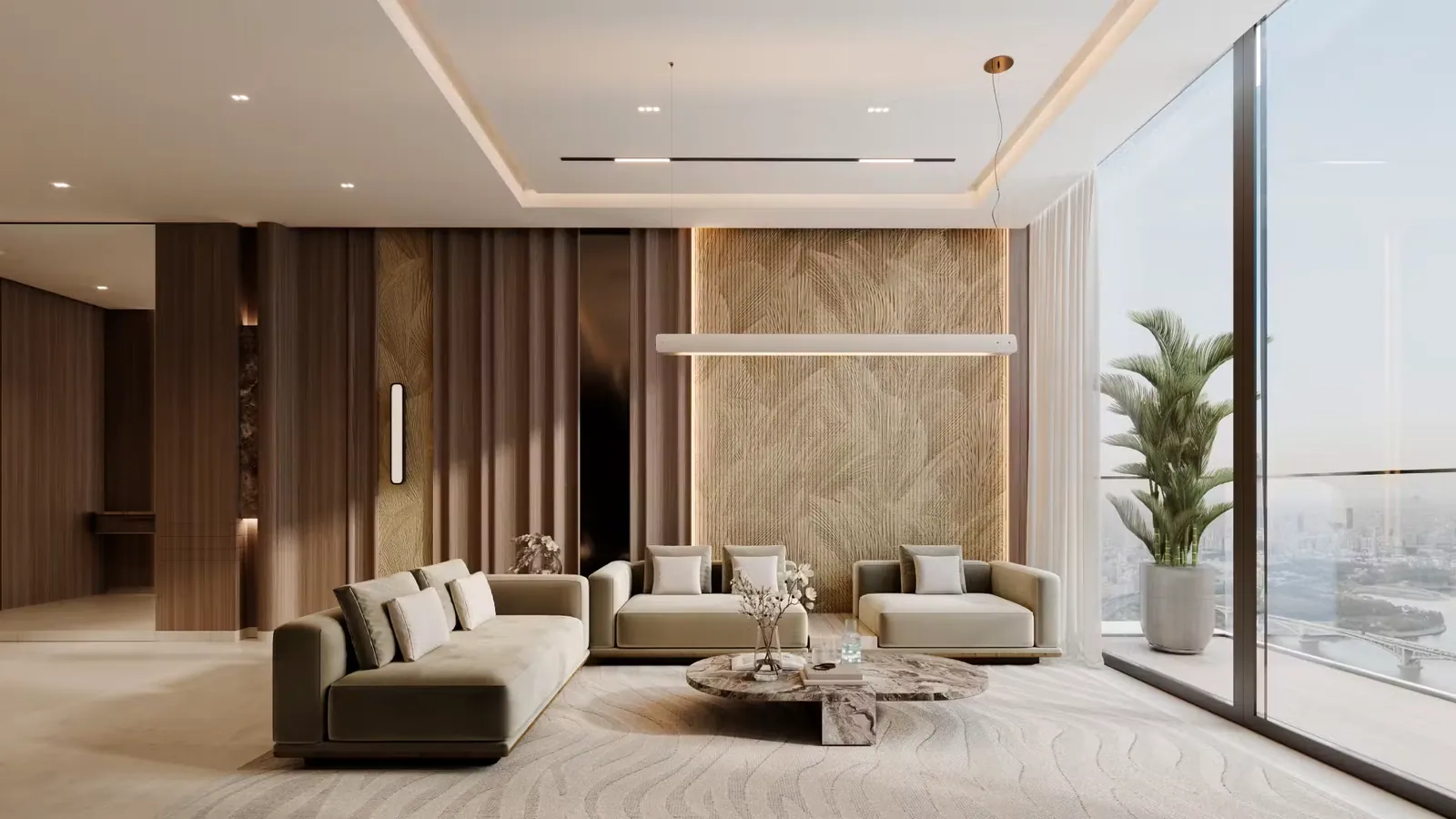 Binghatti Luxuria: interior living, photo 6 of 12