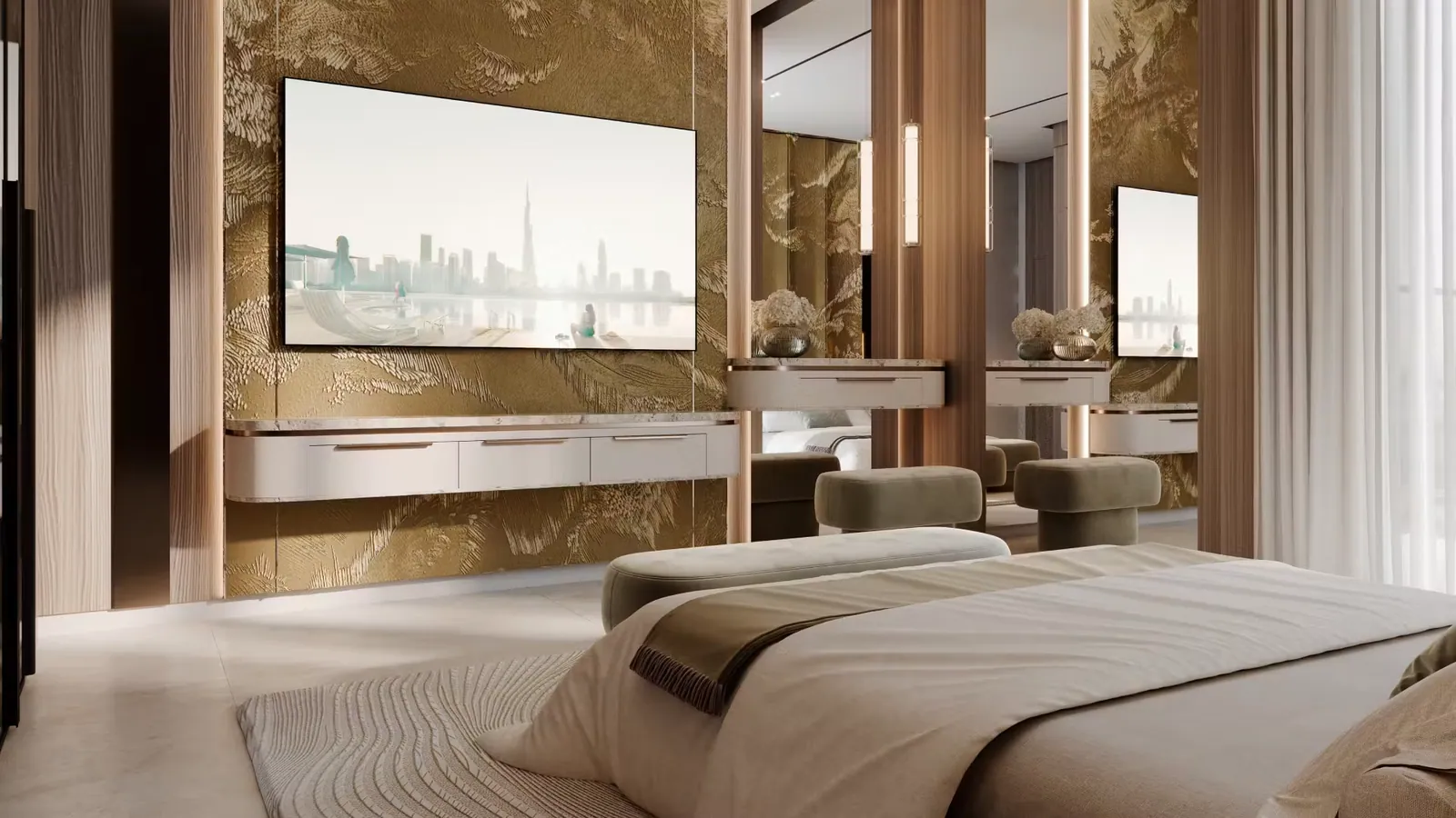 Binghatti Luxuria: interior bedroom, photo 8 of 12