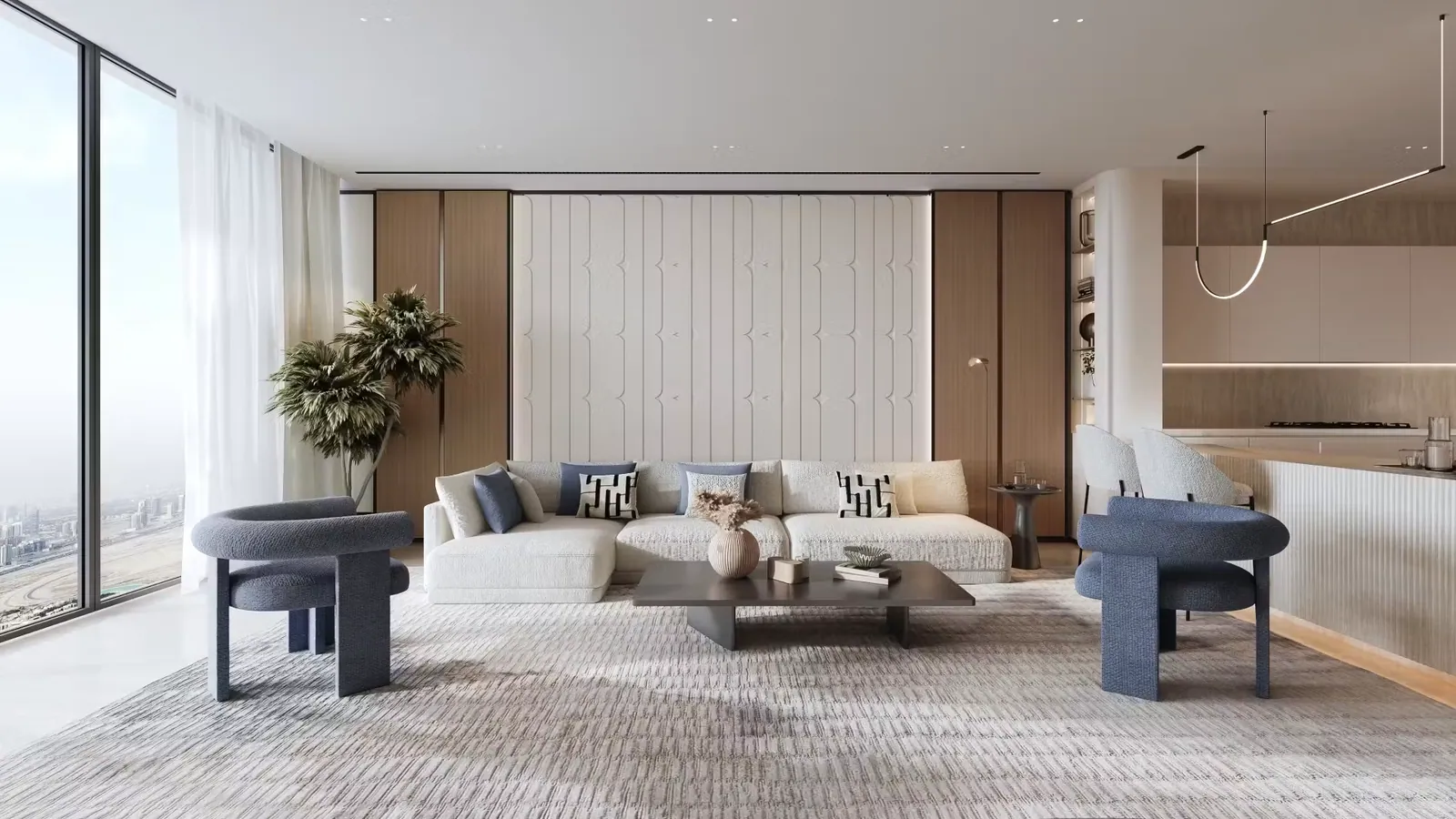 Binghatti Moonlight: interior living, photo 7 of 12