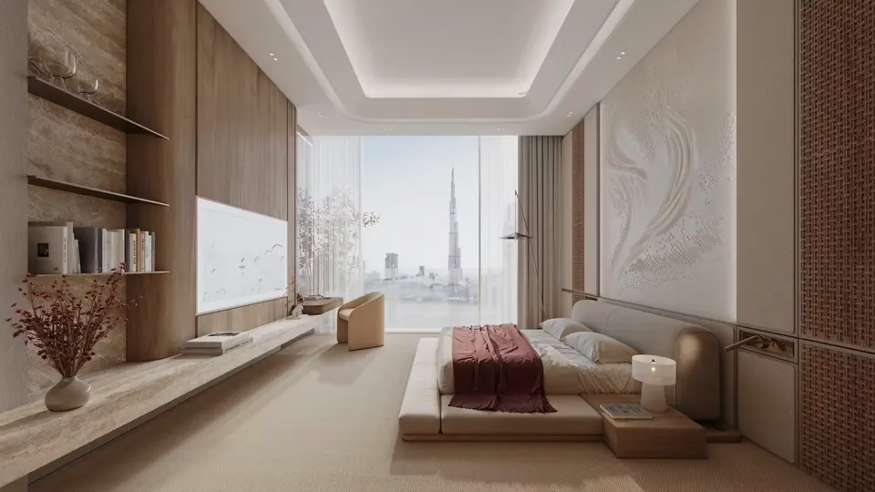 Binghatti Skyblade: interior bedroom, photo 9 of 12