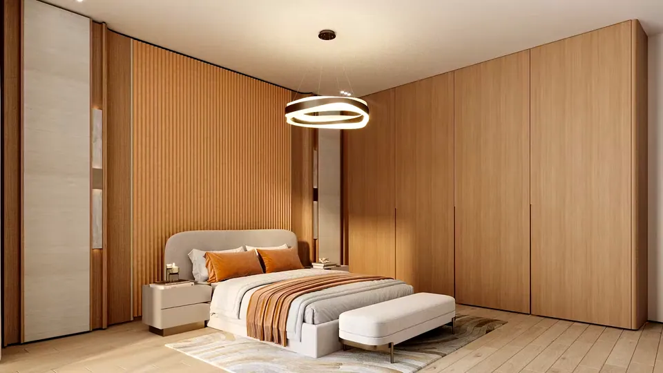 Binghatti Skyflame: interior bedroom, photo 9 of 12