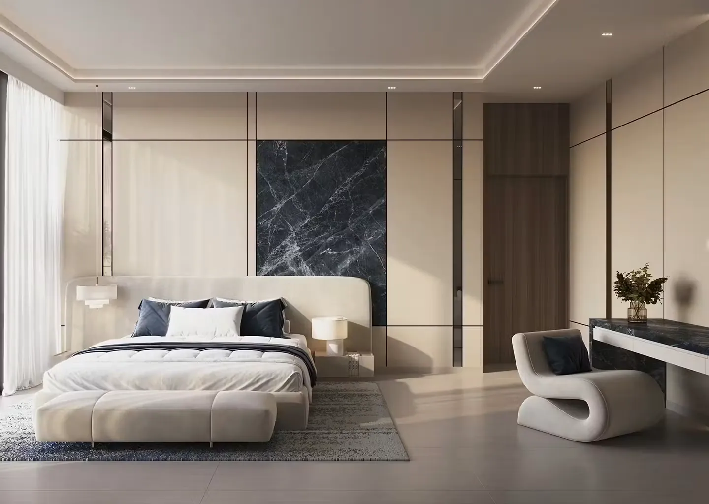 Binghatti Skyhall: interior living, photo 6 of 12