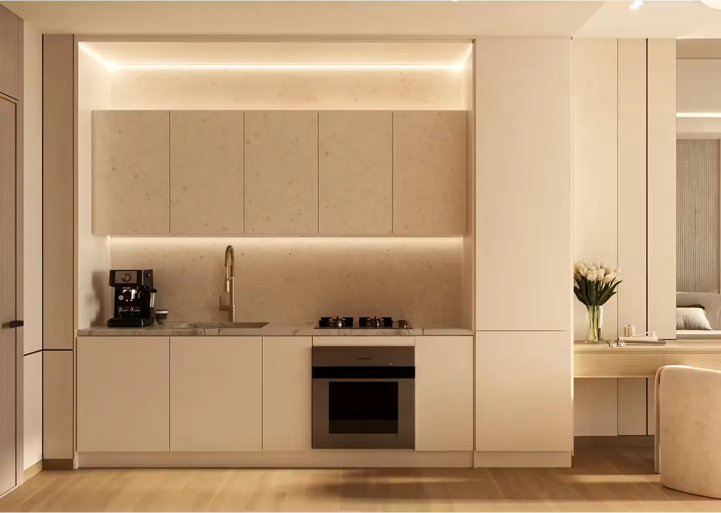 Binghatti Skyrise: interior bedroom, photo 8 of 12