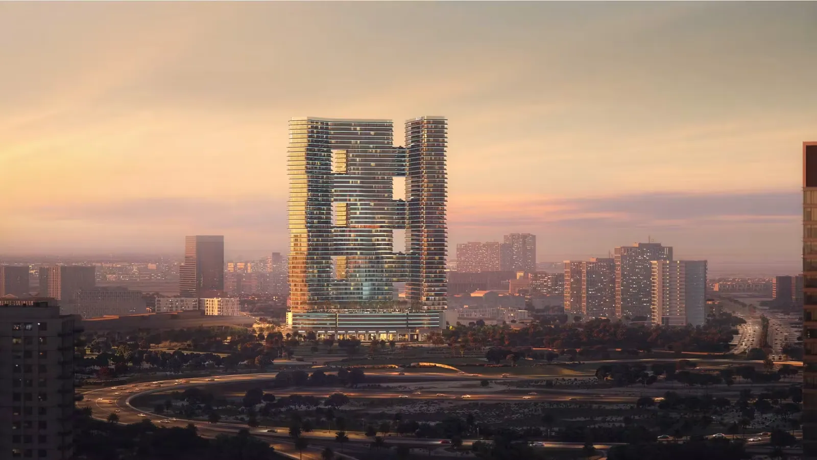 Binghatti Skyterraces: exterior, photo 2 of 12