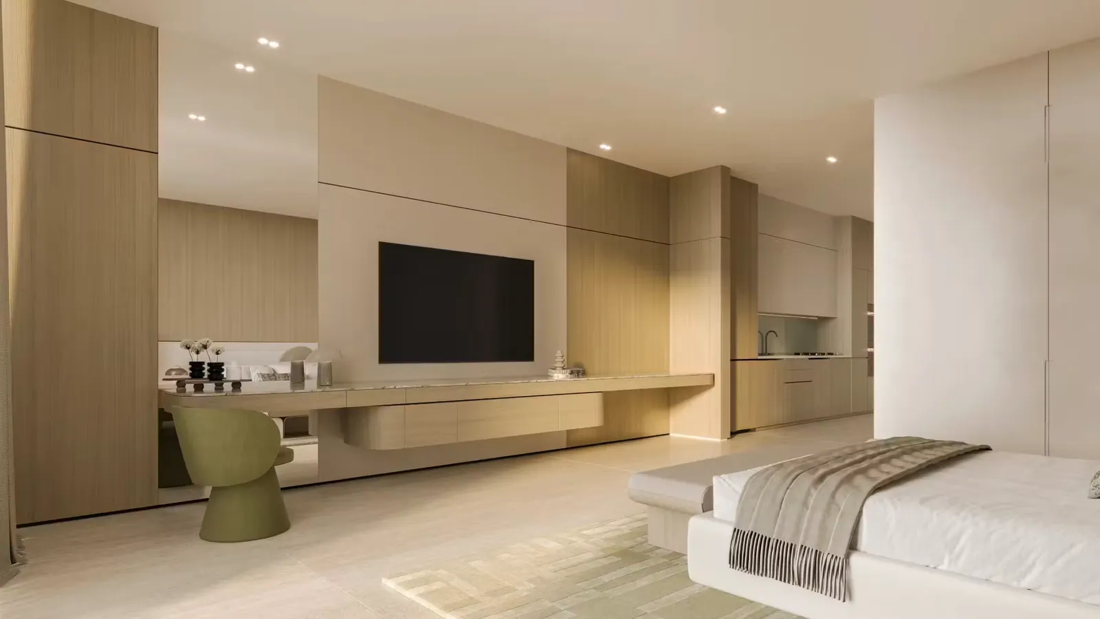 Binghatti Skyterraces: interior living, photo 6 of 12