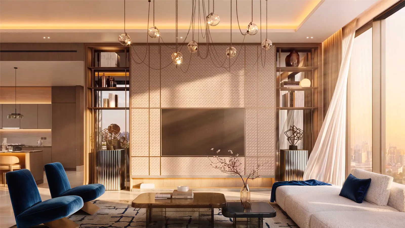 Binghatti Starfall: interior living, photo 8 of 12