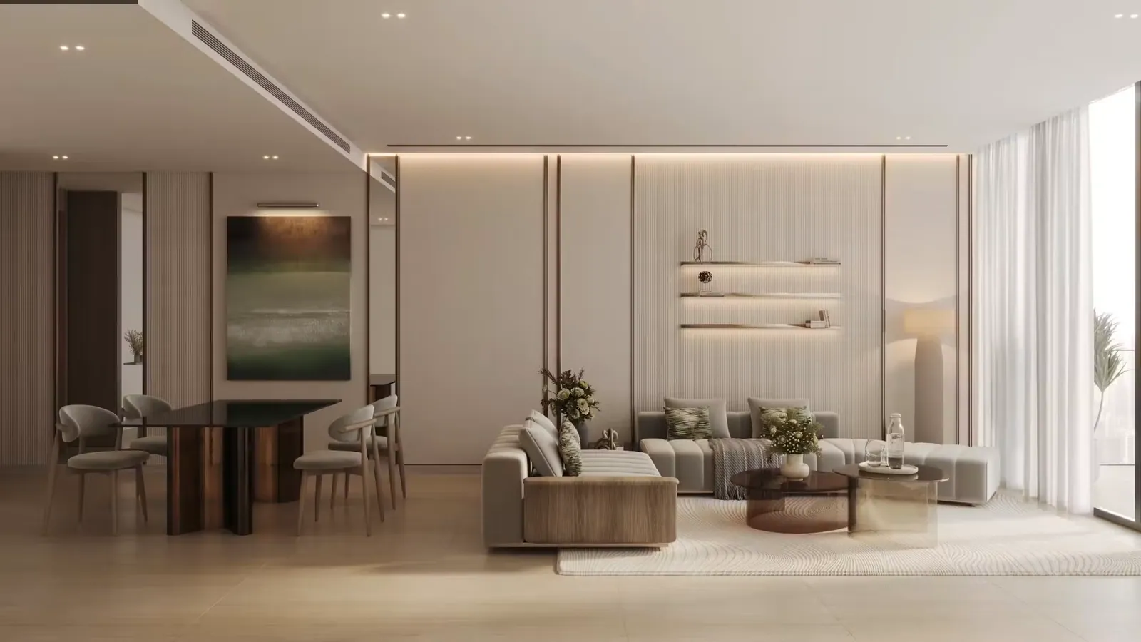 Binghatti Titania: interior living, photo 5 of 12