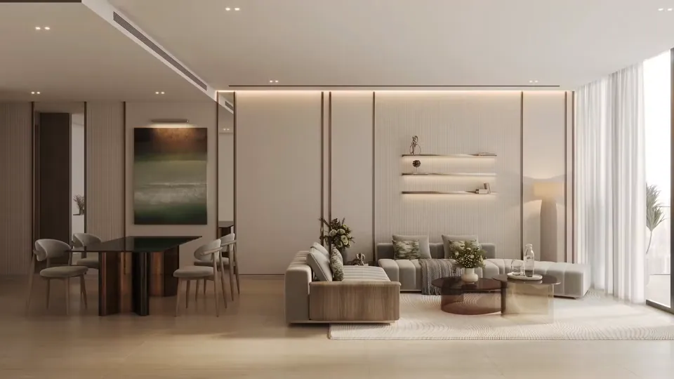 Binghatti Titania: interior living, photo 5 of 12