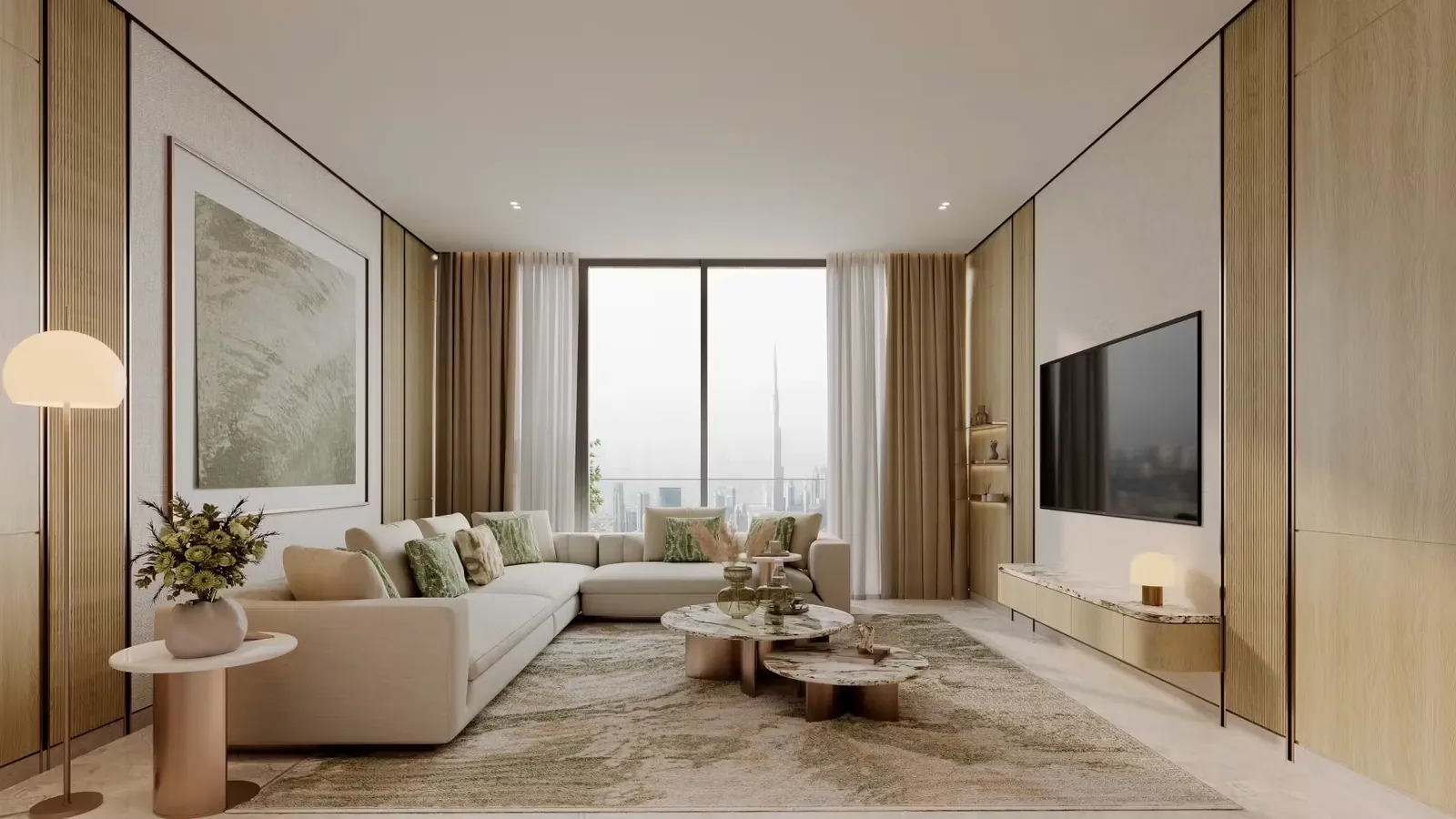 Binghatti Titania: interior living, photo 6 of 12