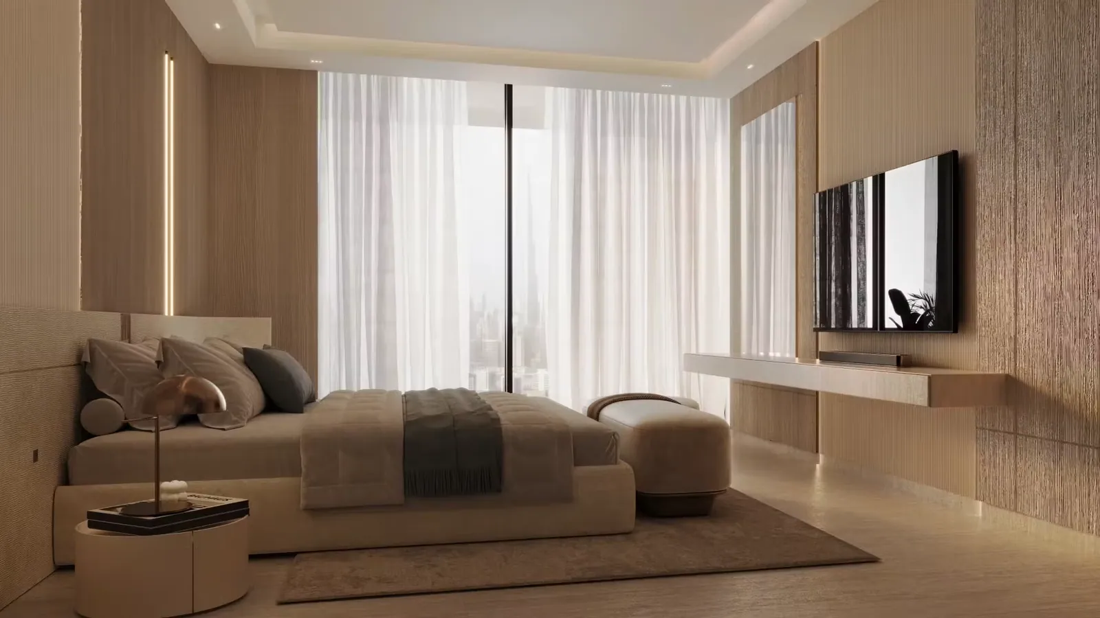 Binghatti Twilight: interior bedroom, photo 9 of 12