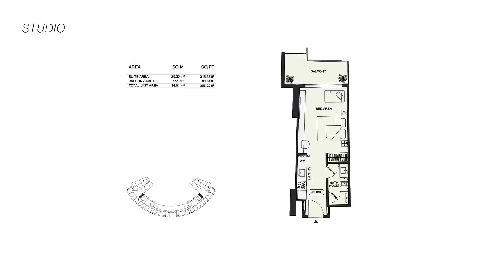 Binghatti Wraith: floorplan, photo 11 of 12