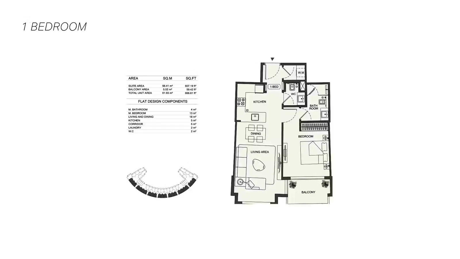 Binghatti Wraith: floorplan, photo 12 of 12