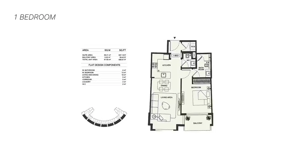 Binghatti Wraith: floorplan, photo 12 of 12