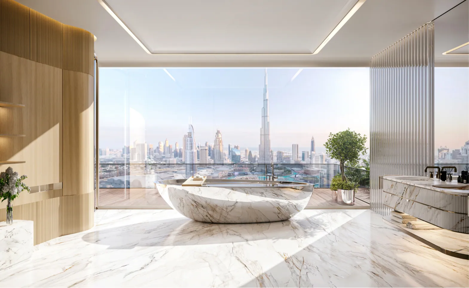 Bugatti Residences by Binghatti: interior living, photo 7 of 9