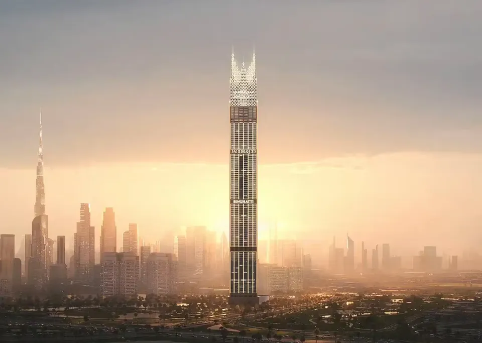 Burj Binghatti Jacob & Co Residences: exterior, photo 2 of 12
