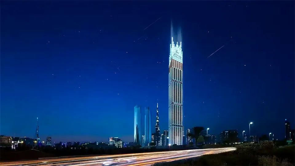 Burj Binghatti Jacob & Co Residences: exterior, photo 3 of 12