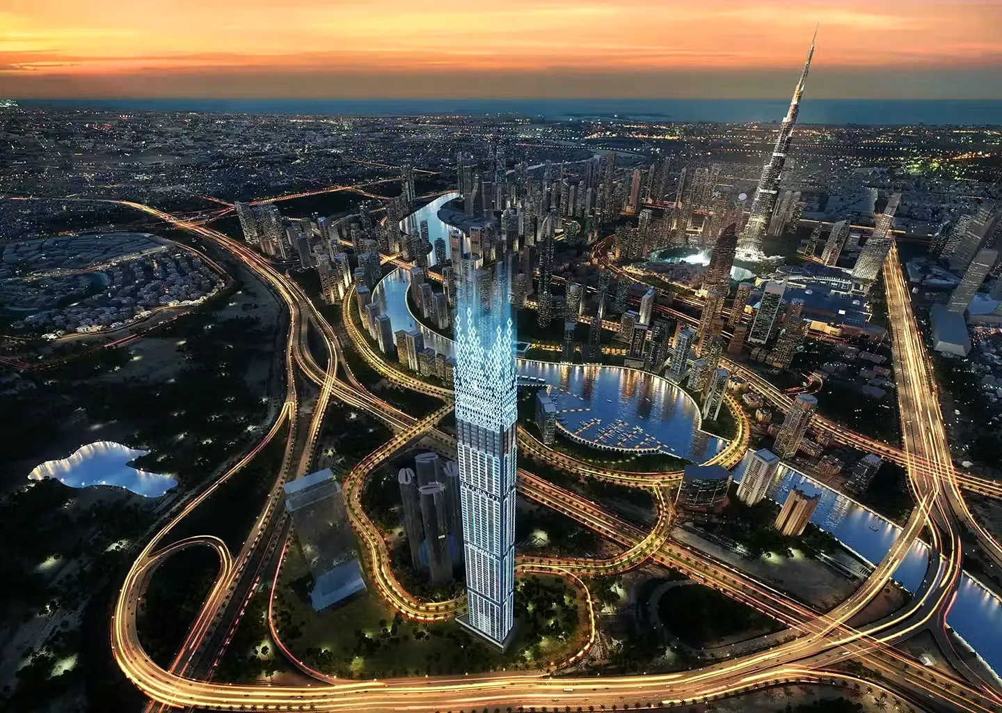 Burj Binghatti Jacob & Co Residences: exterior, photo 5 of 12