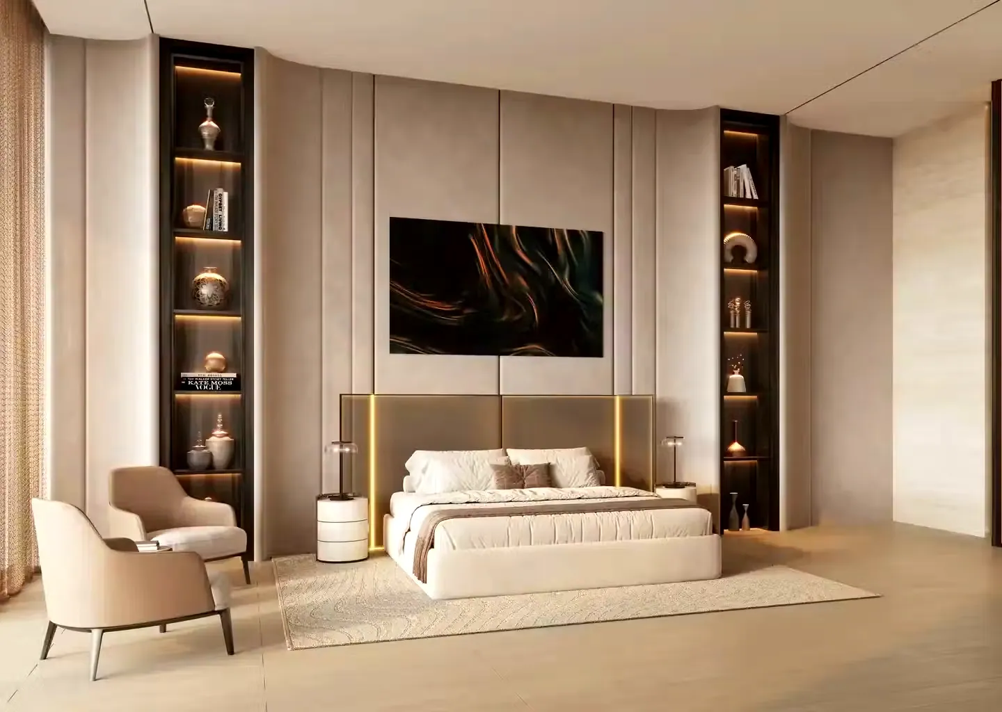 One by Binghatti: interior bedroom, photo 9 of 12