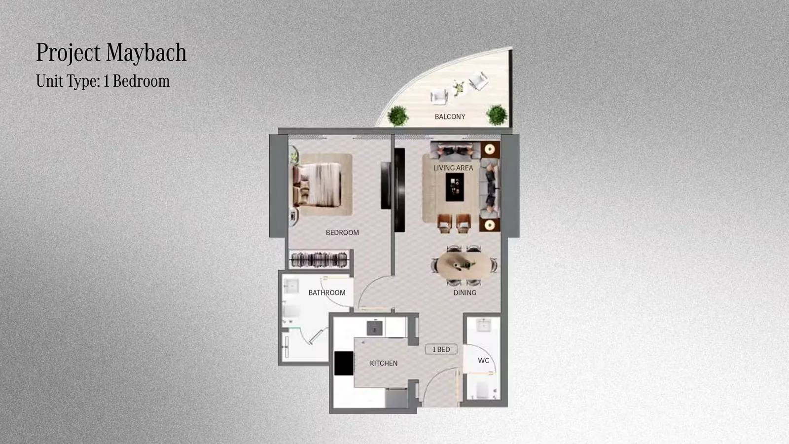 Project Maybach: interior bedroom, photo 10 of 12