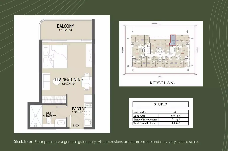 Aero 1 Residences: floorplan, photo 2 of 4