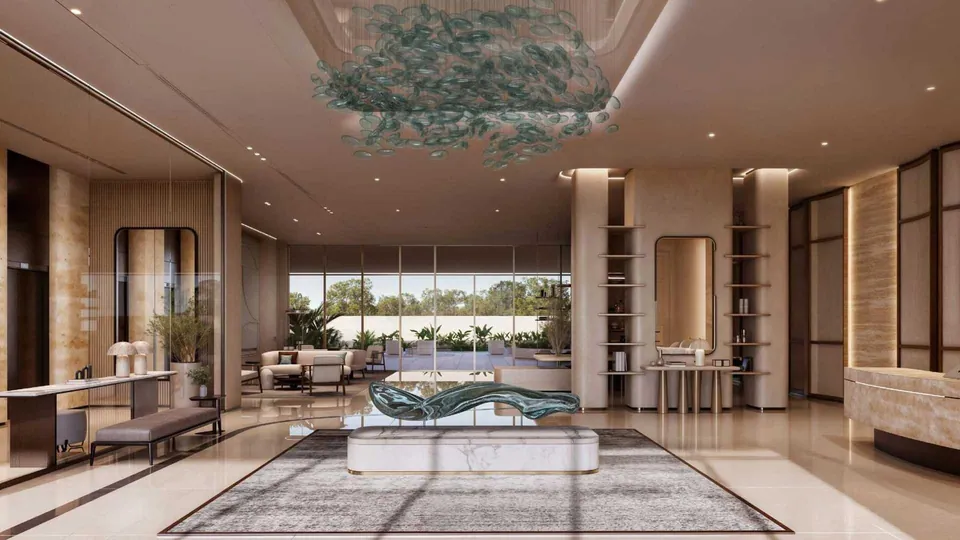 Flora Shore Beachfront Residences: interior living, photo 4 of 12