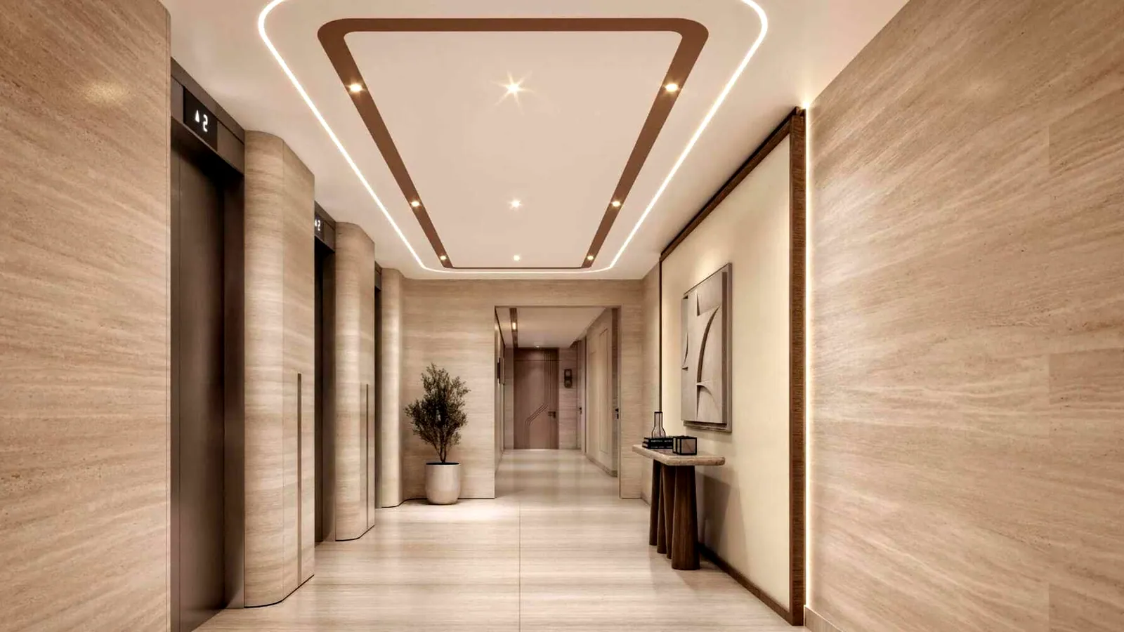 Flora Shore Beachfront Residences: interior living, photo 6 of 12