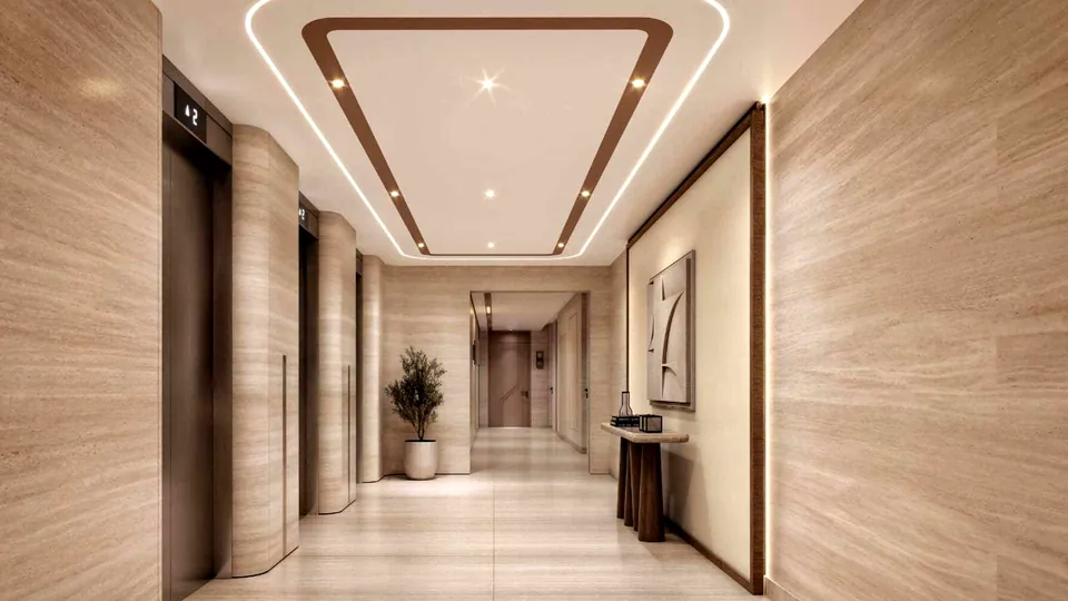 Flora Shore Beachfront Residences: interior living, photo 6 of 12