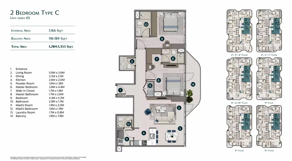 Flora Shore: floorplan, photo 2 of 4