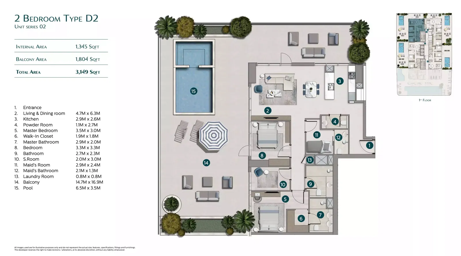 Flora Shore: floorplan, photo 4 of 4