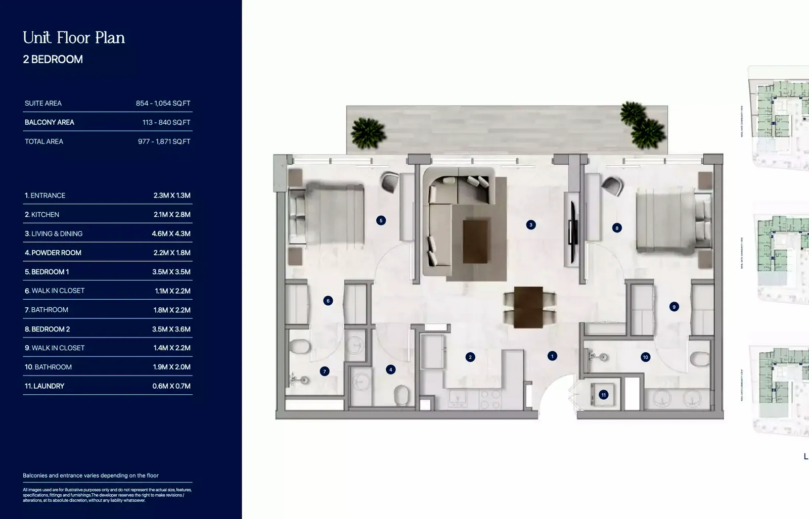 Sola Residences: interior living, photo 8 of 11