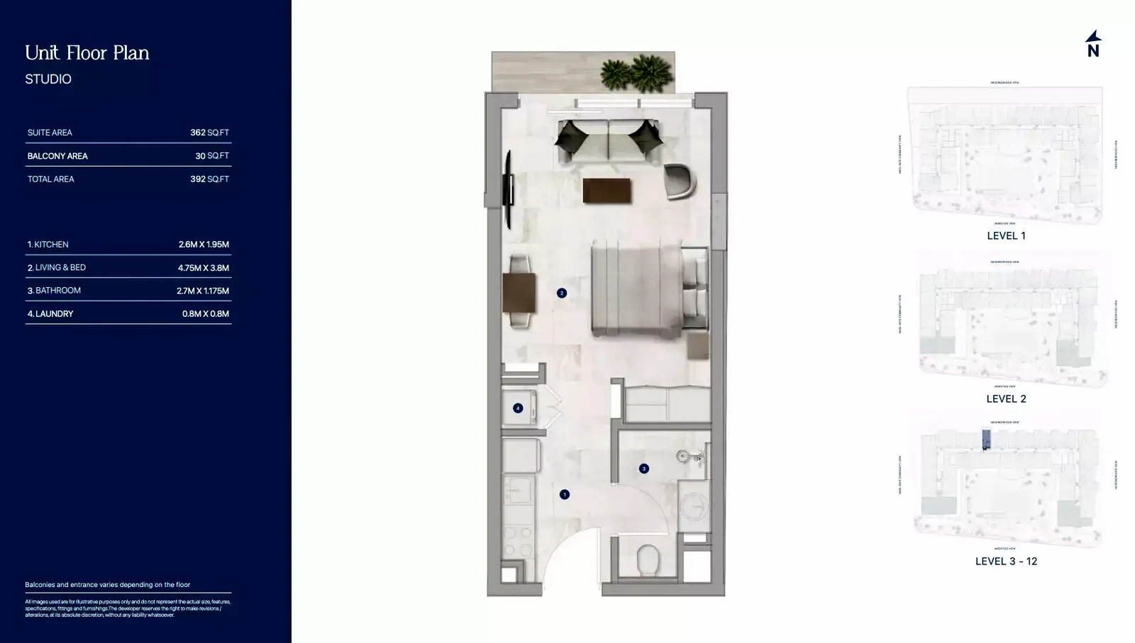 Sola Residences: floorplan, photo 11 of 11