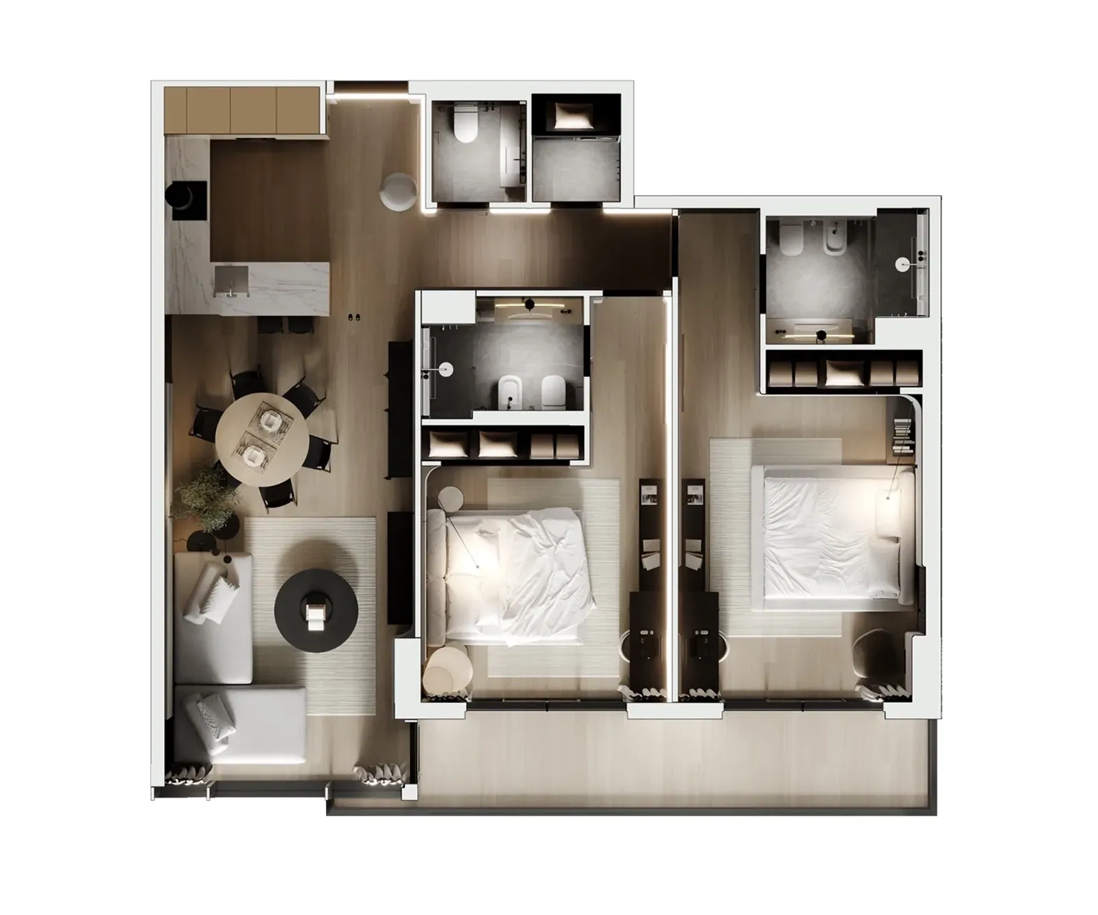 Capital Horizon Terraces: floorplan, photo 11 of 12
