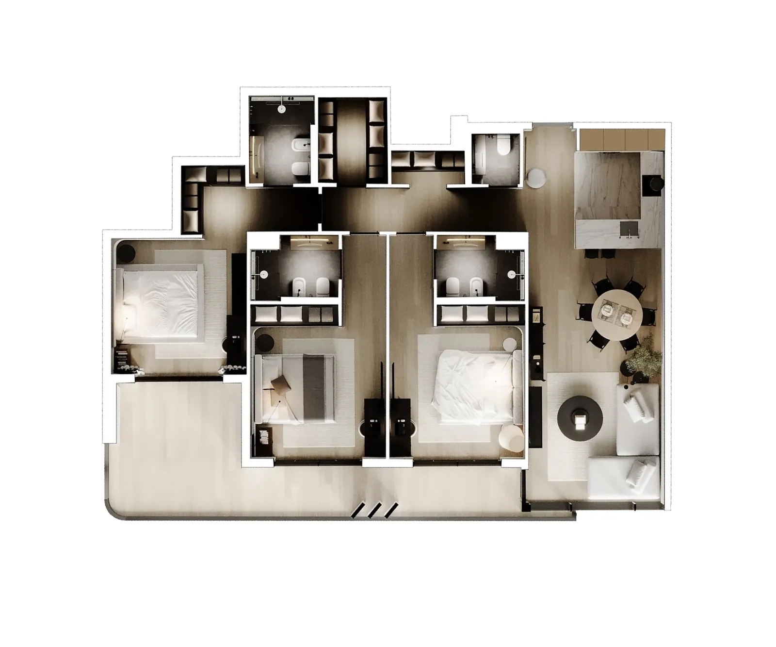 Capital Horizon Terraces: floorplan, photo 12 of 12