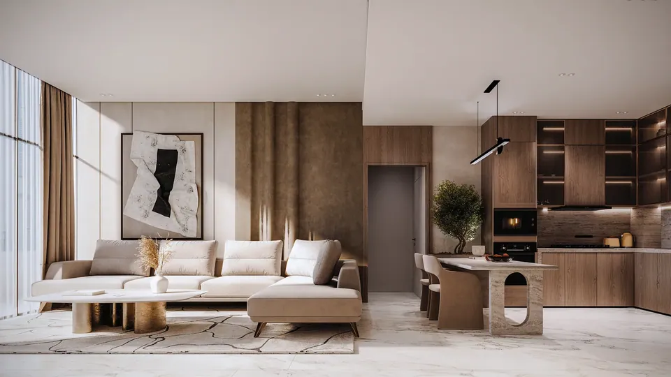 Allura Residences: interior living, photo 4 of 12