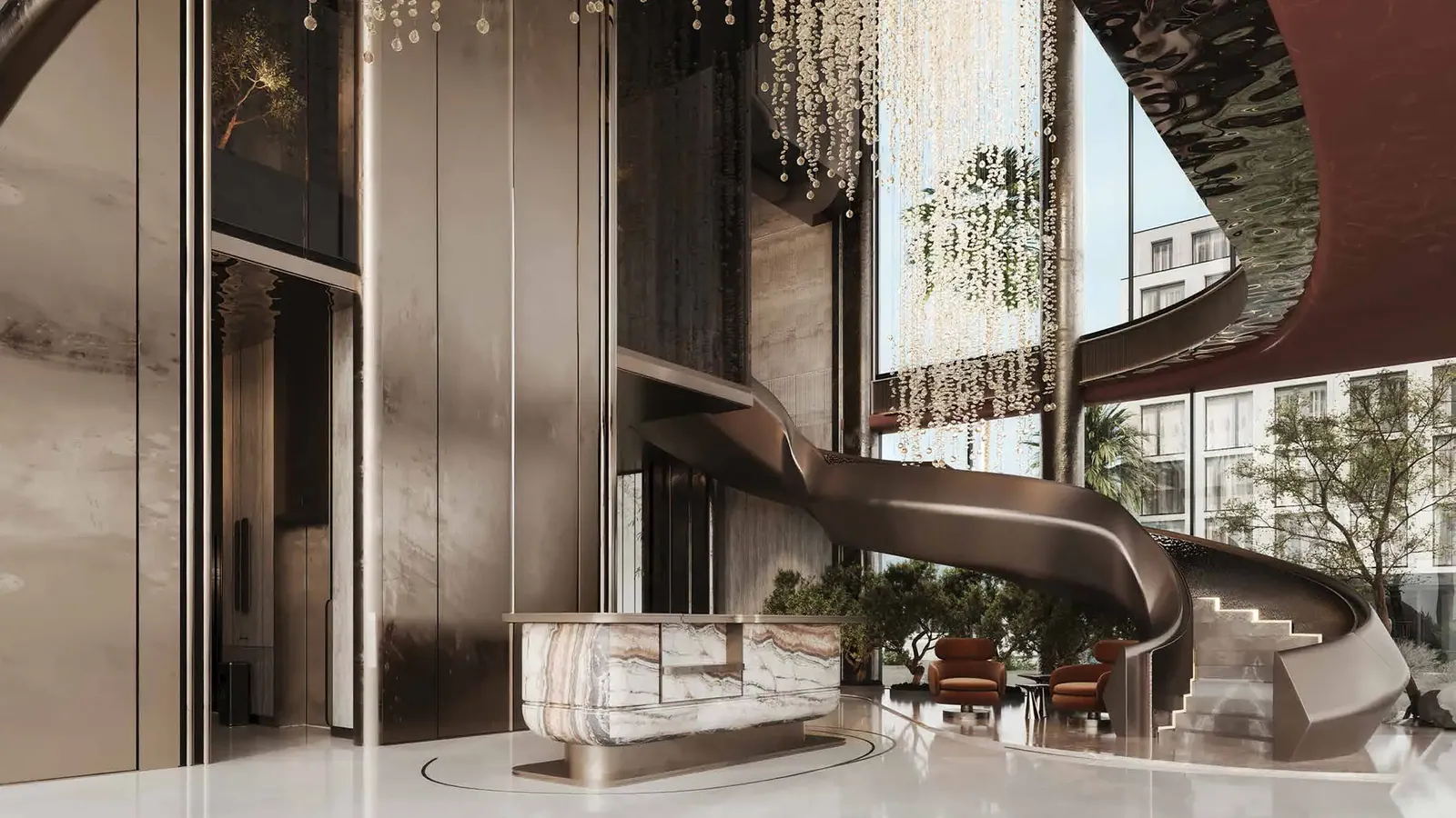 Arya Residences: interior living, photo 2 of 11