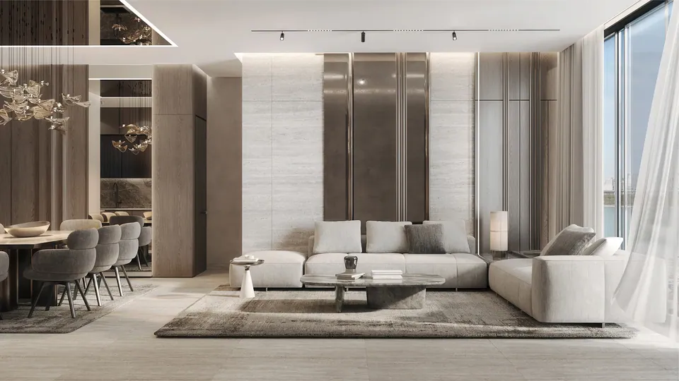 Arya Residences: interior living, photo 5 of 11