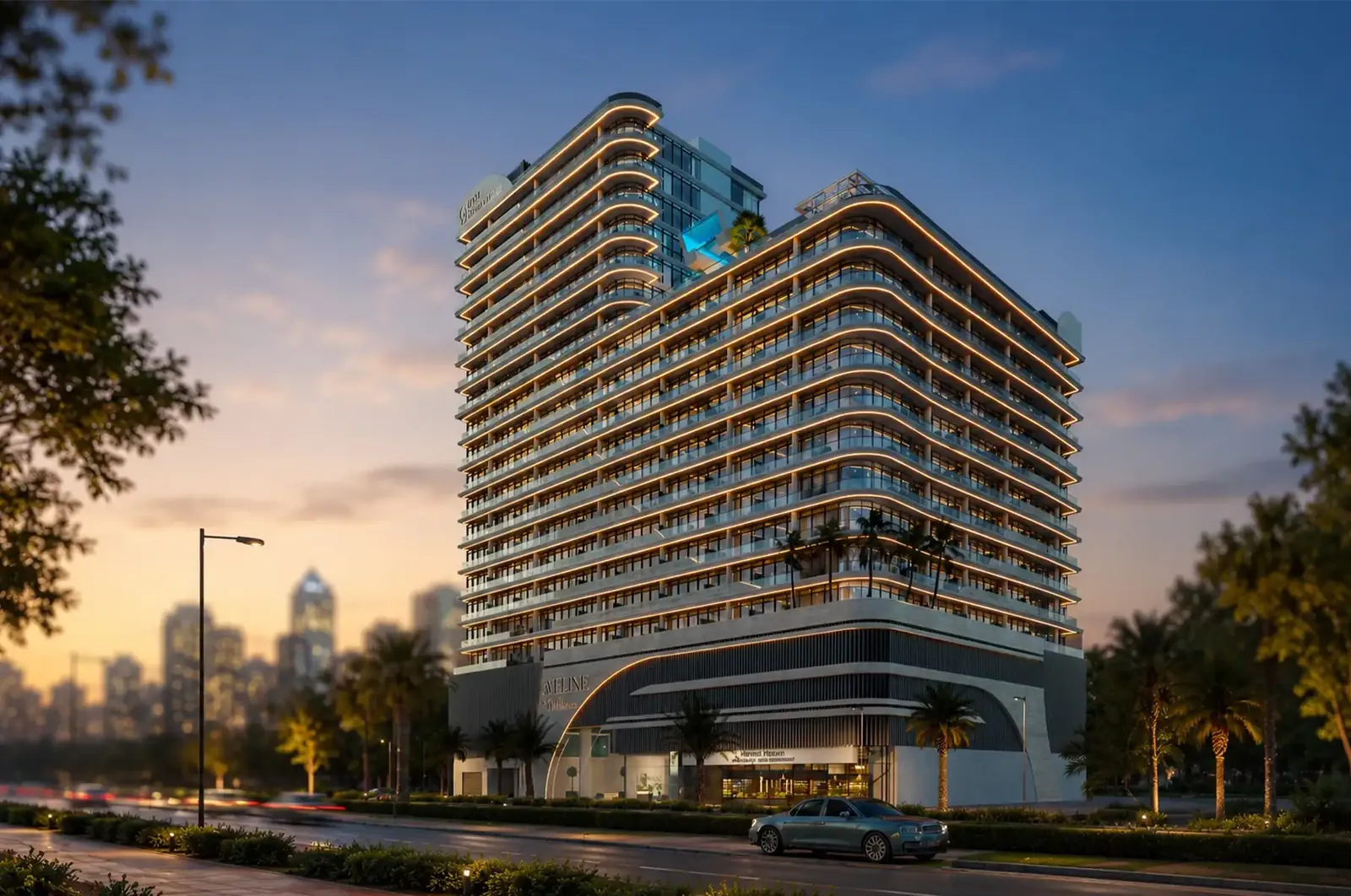 Aveline Residences: exterior, photo 3 of 11
