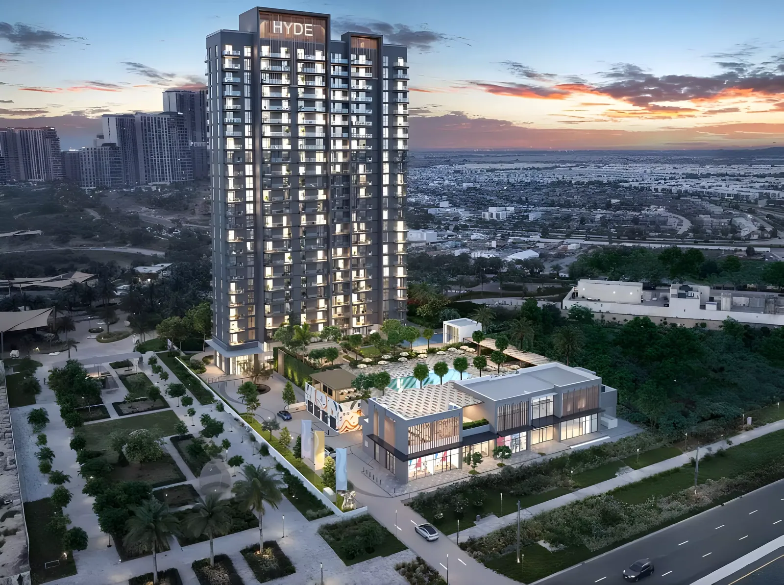 Hyde Residences: aerial, photo 5 of 12