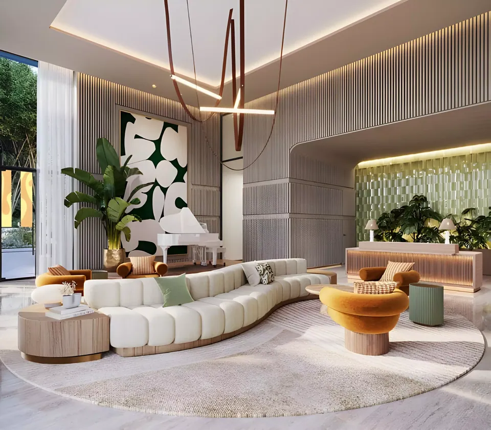 Hyde Residences: interior living, photo 8 of 12